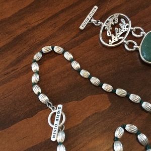 Sigrid Olsen Jewelry - Sigrid Olsen jade necklace & bracelet Sigrid Olsen Jewelry - Sigrid Olsen jade necklace & bracelet